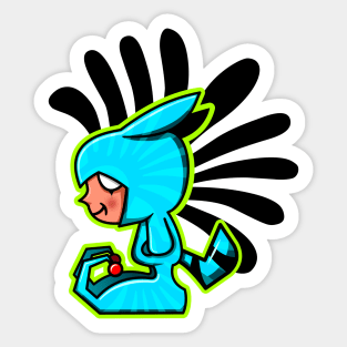 Bunny tribal Sticker